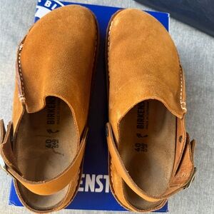Birkenstock Lutry Suede Slip-ons